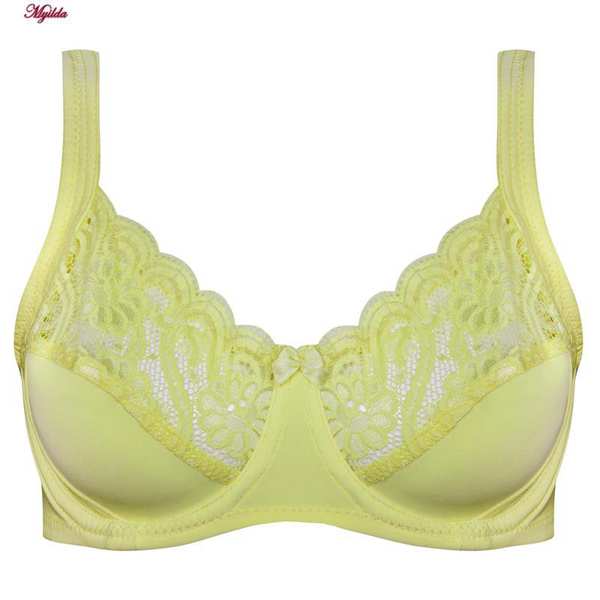 سوتین زنانه اما مدل فرم دهنده لیمویی کد 4921-3100 ماییلدا - تصویر 7