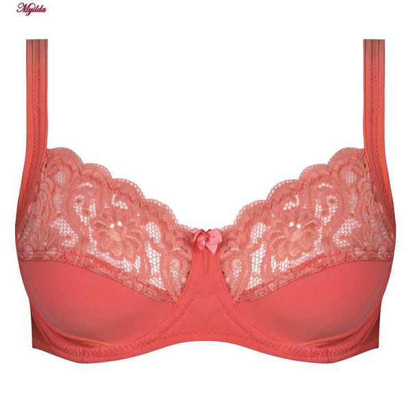 سوتین زنانه اما مدل فرم دهنده گلبهی کد 4921-3100 ماییلدا - تصویر 7
