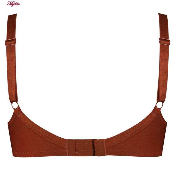سوتین زنانه اما مدل فرم دهنده قهوه ای کد 4921-3100 ماییلدا - تصویر 6