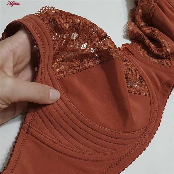 سوتین زنانه اما مدل فرم دهنده قهوه ای کد 4921-3100 ماییلدا - تصویر 7