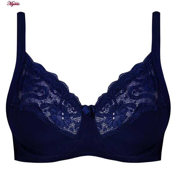 سوتین زنانه اما مدل فرم دهنده سرمه ای کد 4921-3100 ماییلدا - تصویر 7