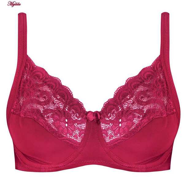 سوتین زنانه اما مدل فرم دهنده سرخابی روشن کد 4921-3100 ماییلدا - تصویر 5