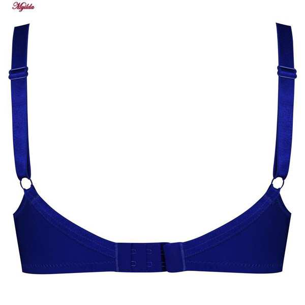 سوتین زنانه اما مدل فرم دهنده آبی کاربنی کد 4921-3100 ماییلدا - تصویر 8