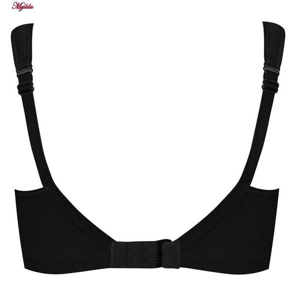 سوتین زنانه اما مدل بدون فنر مشکی کد 4929-3022 ماییلدا - تصویر 7
