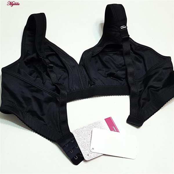 سوتین زنانه اما مدل بدون فنر مشکی کد 4929-3022 ماییلدا - تصویر 8