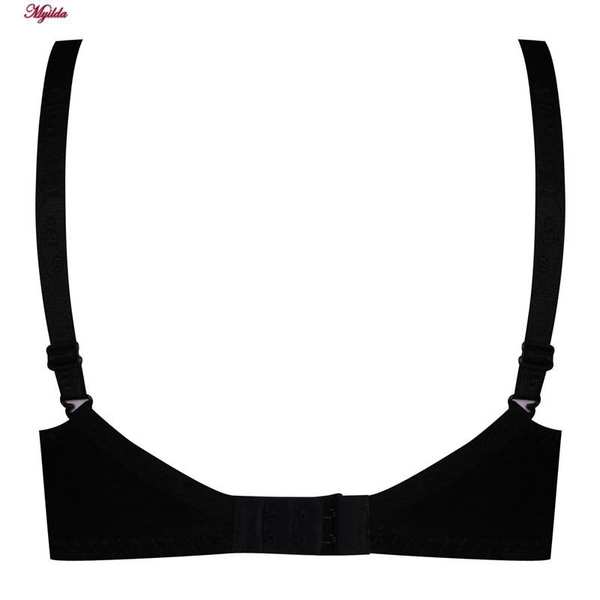سوتین زنانه پانیذ مدل فنردار گیپوری هارنس دار قهوه ای کد 66394 ماییلدا - تصویر 7