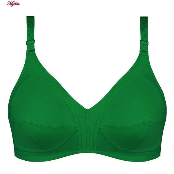سوتین زنانه پانیذ مدل بدون فنر سبز سیدی کد 66321 ماییلدا - تصویر 6
