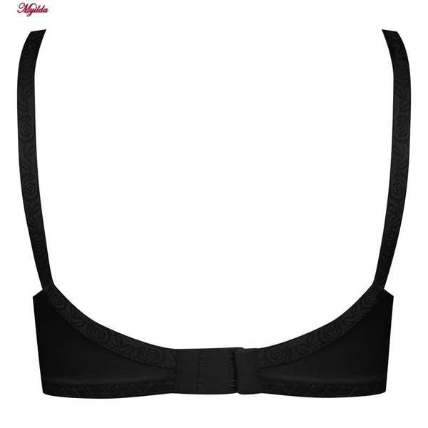 سوتین زنانه پانیذ مدل بدون فنر تابستانی رنگ مشکی66307 ماییلدا - تصویر 6