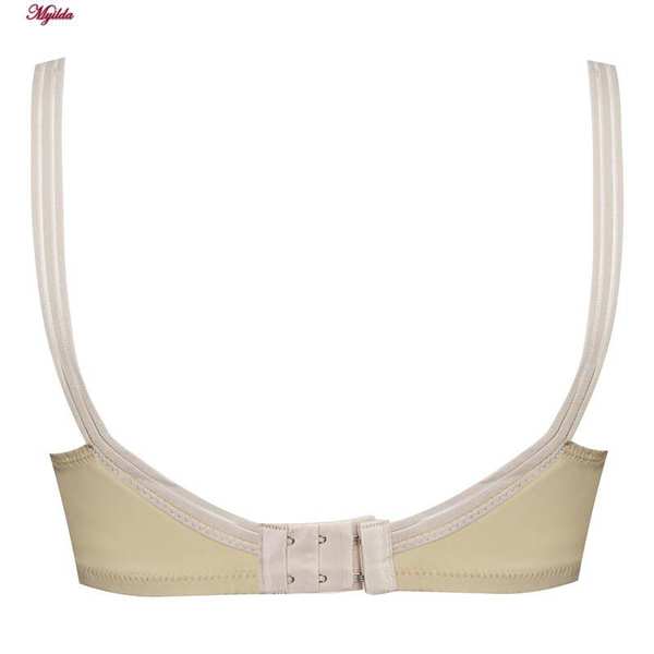 سوتین زنانه پانیذ مدل بدون فنر تابستانی رنگ کرم کد 66307 ماییلدا - تصویر 7