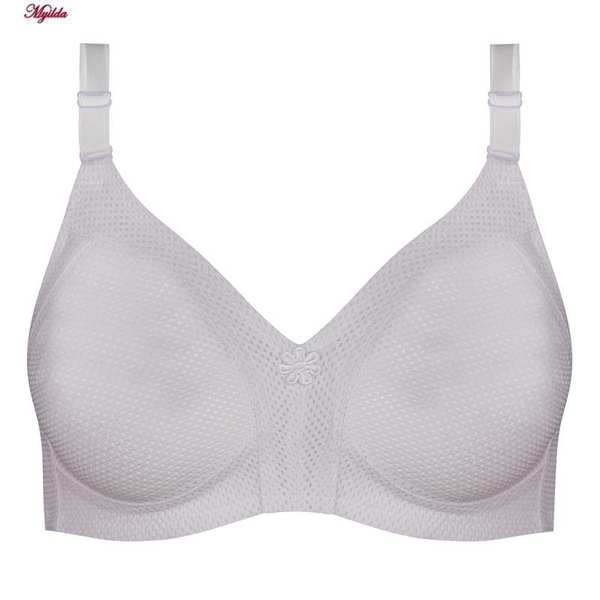 سوتین زنانه پانیذ مدل بدون فنر تابستانی رنگ سفید کد 66307 ماییلدا - تصویر 6