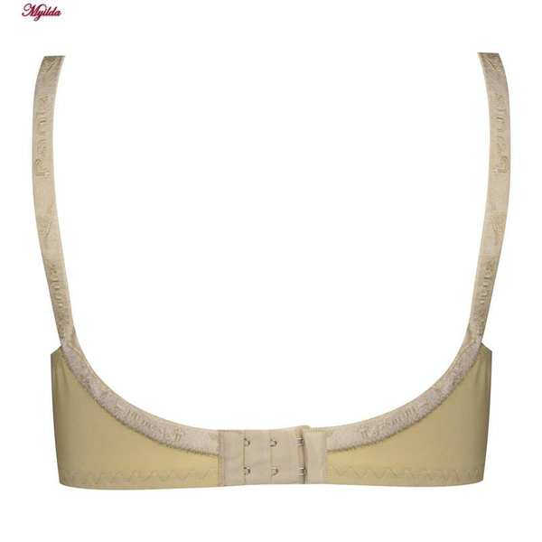 سوتین زنانه پانیذ مدل فنردار تابستانی رنگ کرم کد 66305 ماییلدا - تصویر 7