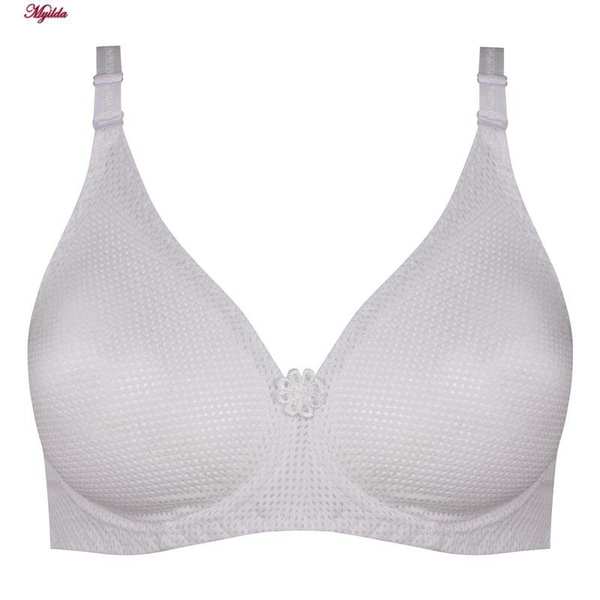 سوتین زنانه پانیذ مدل فنردار تابستانی رنگ سفید کد 66305 ماییلدا - تصویر 6