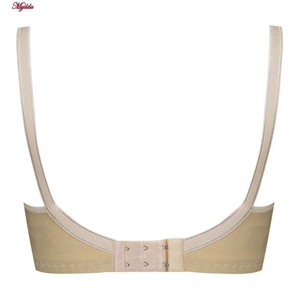 سوتین زنانه پانیذ مدل فنردار کرم کد 22205 ماییلدا - تصویر 9