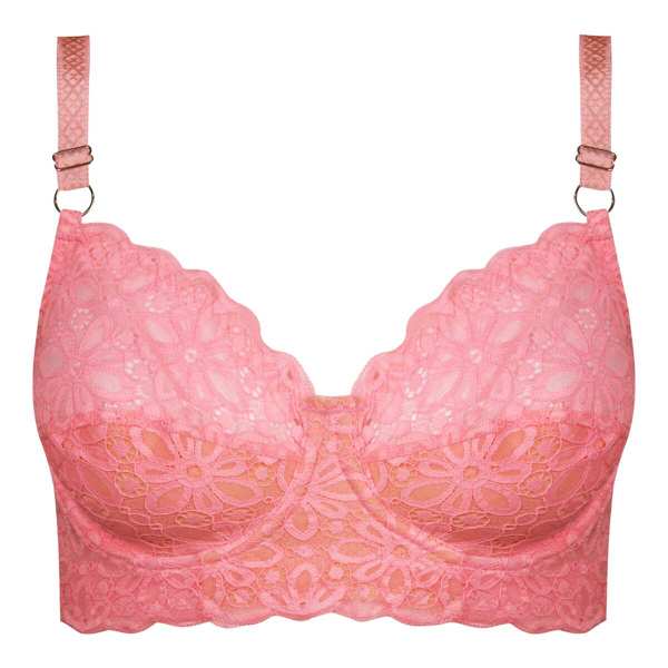 سوتین زنانه کارنا رز مدل فنردار کش پهن گلبهی کد 4934-332 ماییلدا - تصویر 3