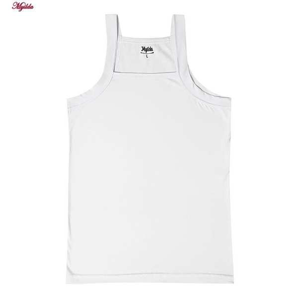 زیرپوش خشتی مردانه ماییلدا مدل پنبه ای سفید کد 4713 - تصویر 4