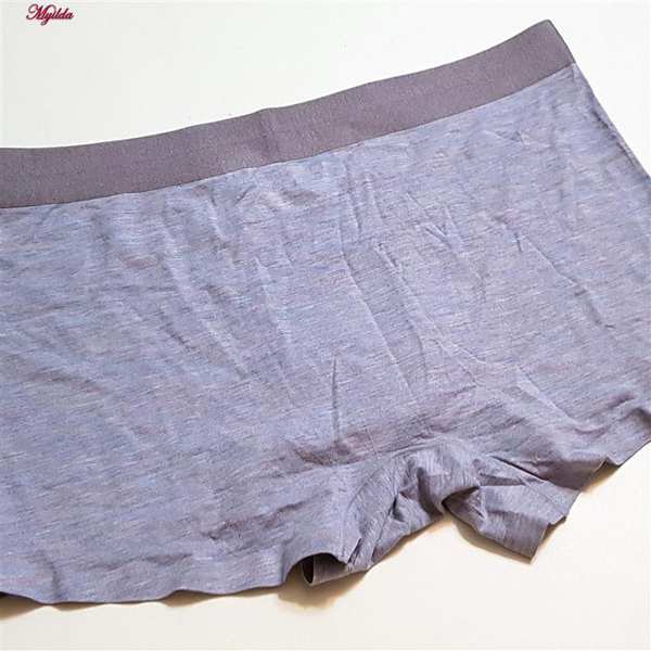 شورت مردانه مدل پادار بنفش کد 4993 ماییلدا - تصویر 3