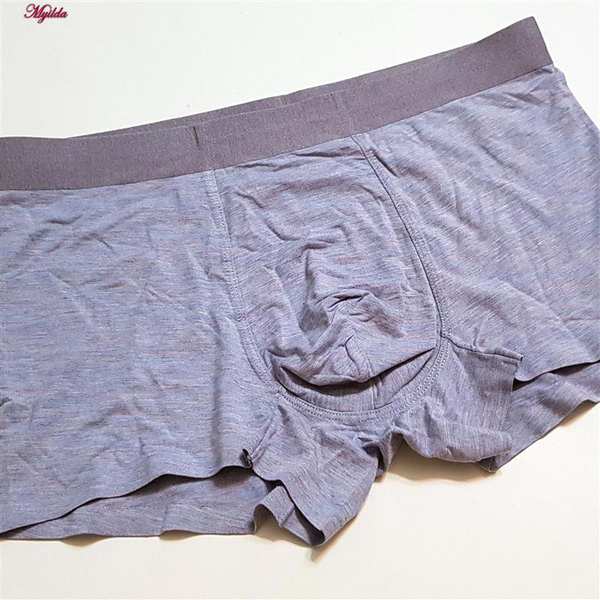 شورت مردانه مدل پادار بنفش کد 4993 ماییلدا - تصویر 4