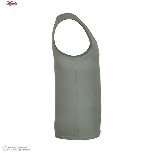 زیرپوش رکابی مردانه برهان تن پوش طوسی کد 1003 ماییلدا - تصویر 3