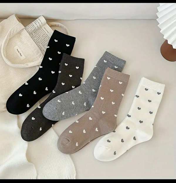 جوراب ساق دار قلب ریز کد n-1248 ماییلدا