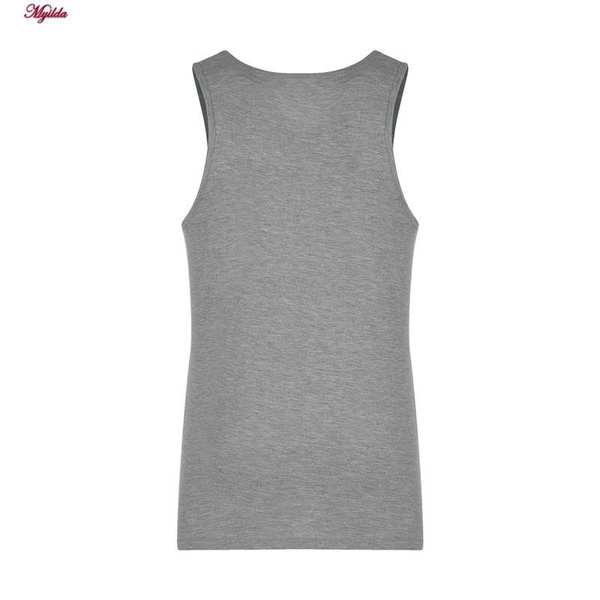 زیرپوش رکابی مردانه برهان تن پوش ملانژ کد 1003 بسته 12 عددی ماییلدا - تصویر 4