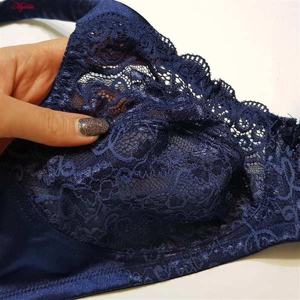سوتین زنانه شاندرمن مدل viola آبی کد 5080-2410 ماییلدا - تصویر 4