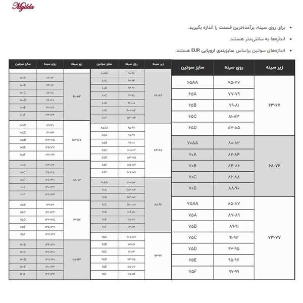 سوتین زنانه شاندرمن مدل Adonis کرم کد 5080-2240-26 ماییلدا - تصویر 11