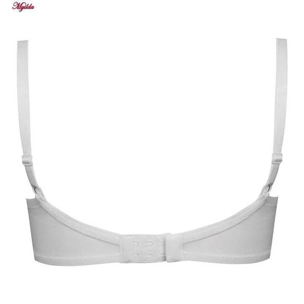 سوتین زنانه ساتن فنردار سفید برتا کد 5117-555-W ماییلدا - تصویر 3