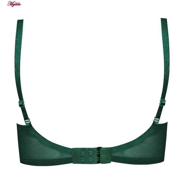 سوتین زنانه فنردار ساتن سبز برتا کد 5117-555-G ماییلدا - تصویر 3