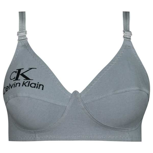 سوتین زنانه ماییلدا مدل بدون فنر کد 3400 رنگ طوسی