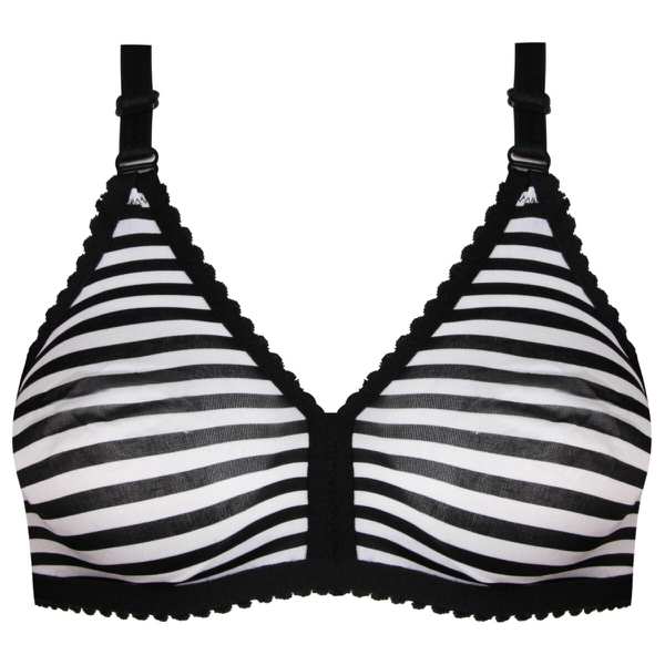 سوتین زنانه ماییلدا مدل پرسی راه راه بدون فنر کد 5046