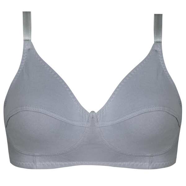 سوتین زنانه ماییلدا مدل بدون فنر کد 3472 رنگ طوسی