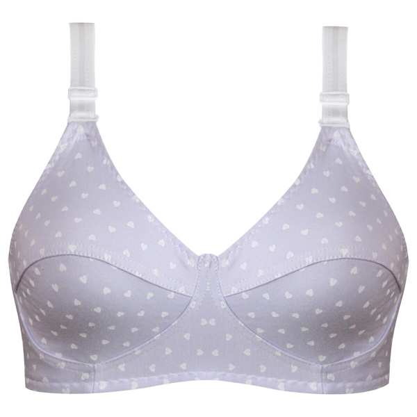 سوتین زنانه ماییلدا مدل بدون فنر کد 5039 رنگ یاسی