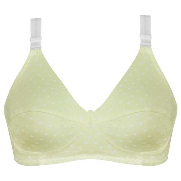 سوتین زنانه ماییلدا مدل بدون فنر کد 5039 رنگ زرد