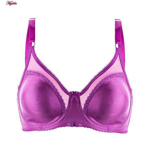 سوتین زنانه لین مدل فنردار کد 4680-743 رنگ بنفش ماییلدا - تصویر 2