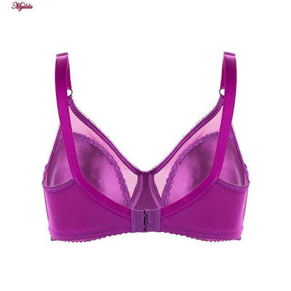 سوتین زنانه لین مدل فنردار کد 4680-743 رنگ بنفش ماییلدا - تصویر 3