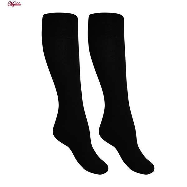 جوراب ساق بلند مردانه مدل پنبه ای مشکی ضیاکو کد 5180-118 ماییلدا - تصویر 2
