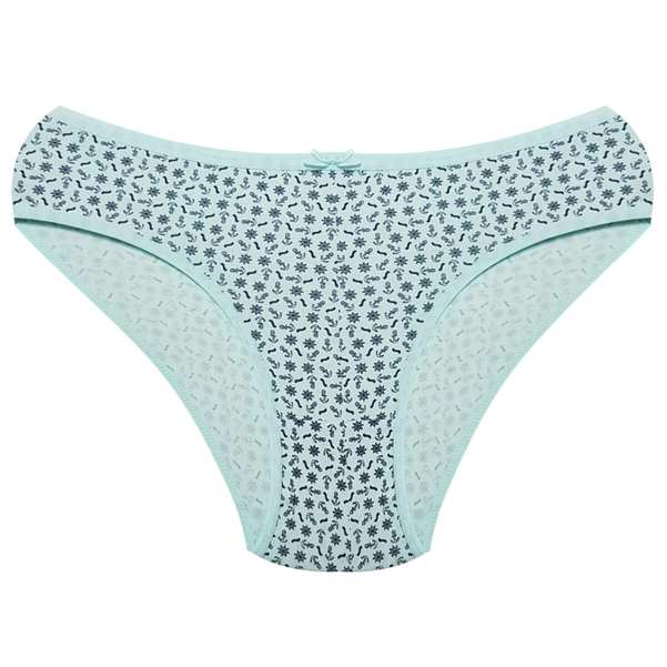 شورت زنانه پنبه ای مدل لنگر کشتی آبی فیتن فرخ زادی کد 5177-4 ماییلدا