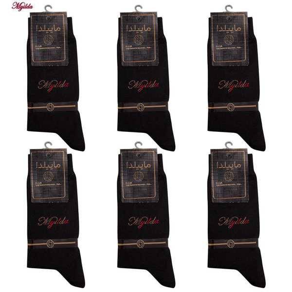 جوراب مردانه ماییلدا مدل 3634-1001 بسته 6 عددی - تصویر 6