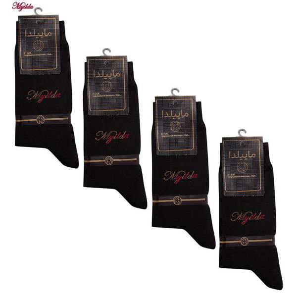 جوراب مردانه ماییلدا مدل 3634-1001 بسته 4 عددی - تصویر 6