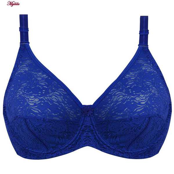 سوتین زنانه آبی کاربنی پانیذ کد 66350-6 ماییلدا - تصویر 2
