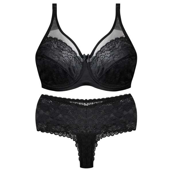 ست شورت و سوتین زنانه شاندرمن مدل Melissa مشکی کد 5080-2464-04 ماییلدا