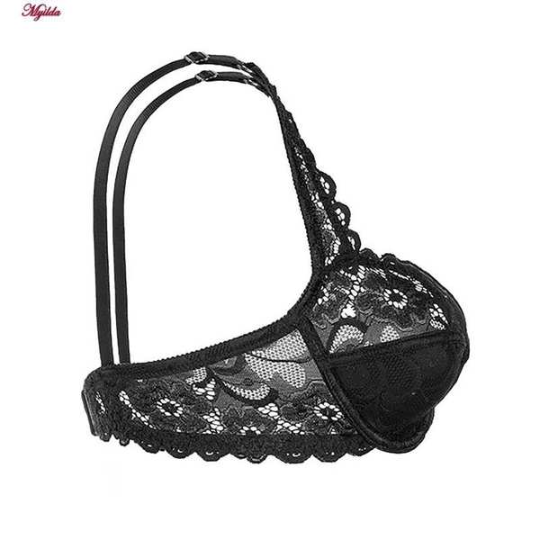سوتین زنانه لین مدل فنردار کد 4680-415 رنگ مشکی ماییلدا - تصویر 4