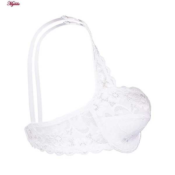 سوتین زنانه فانتزی فنردار سفید لین کد 4680-415 ماییلدا - تصویر 4