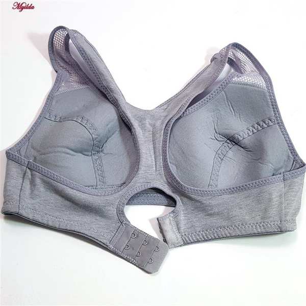 نیم تنه ورزشی زنانه مدل پددار طوسی کد 3785 ماییلدا - تصویر 6
