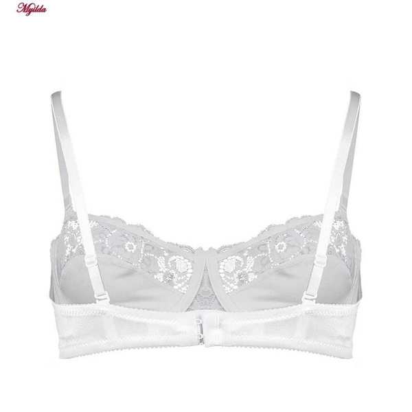 سوتین زنانه دکلته نیم تور سفید لین مدل 4680-418 ماییلدا - تصویر 7