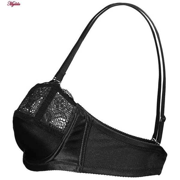 سوتین زنانه دکلته نیم تور مشکی لین مدل 4680-418 ماییلدا - تصویر 10