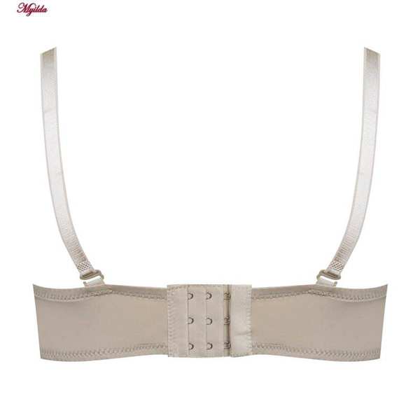 سوتین فنردار زنانه مدل بند متحرک رنگ نسکافه ای لتیسیا کد 5267-9822 ماییلدا - تصویر 3