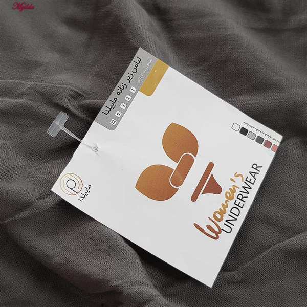 شورت پادار مردانه رنگ خاکستری تیره ماییلدا کد 5210 - تصویر 3
