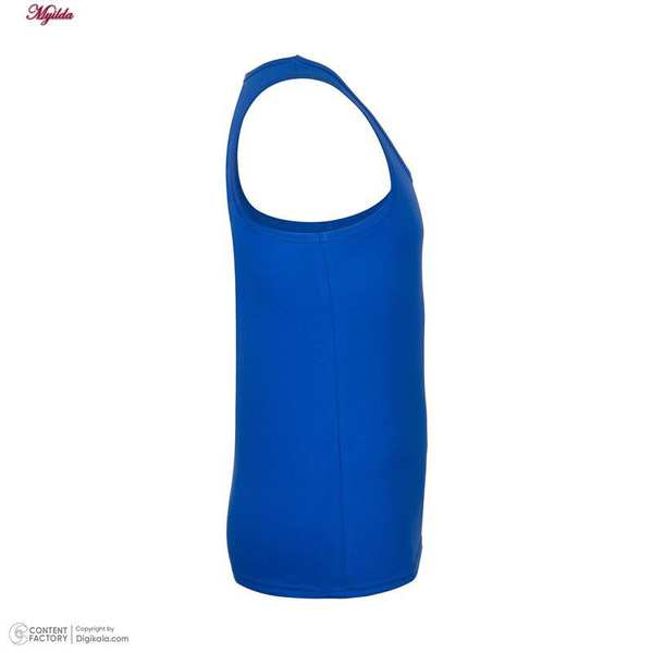 زیرپوش رکابی مردانه رنگ آبی برهان تن پوش مدل 14-01 بسته 2 عددی ماییلدا - تصویر 5