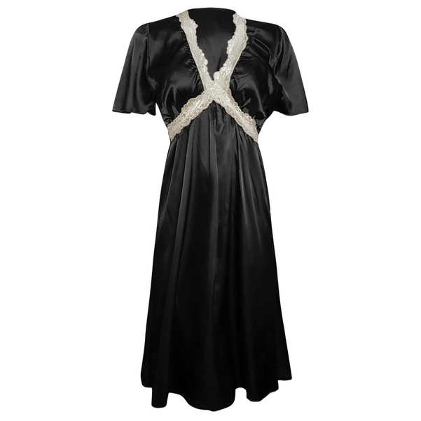 لباس خواب زنانه رنگ مشکی مدل 5246-F08 ماییلدا